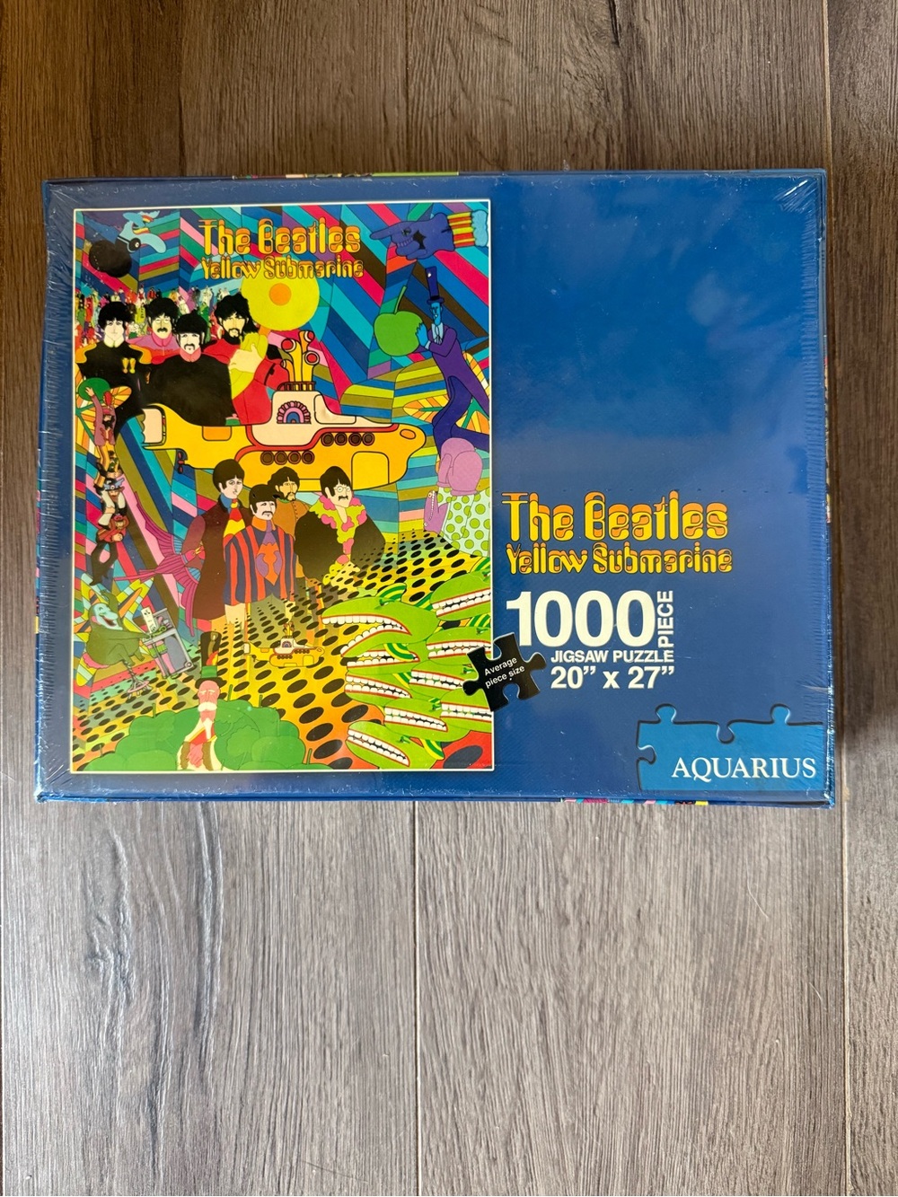 NEW SEALED Puzzle The Beatles Yellow Submarine 1000 Piece 20" x 27" Aquarius - Picture 2 of 4